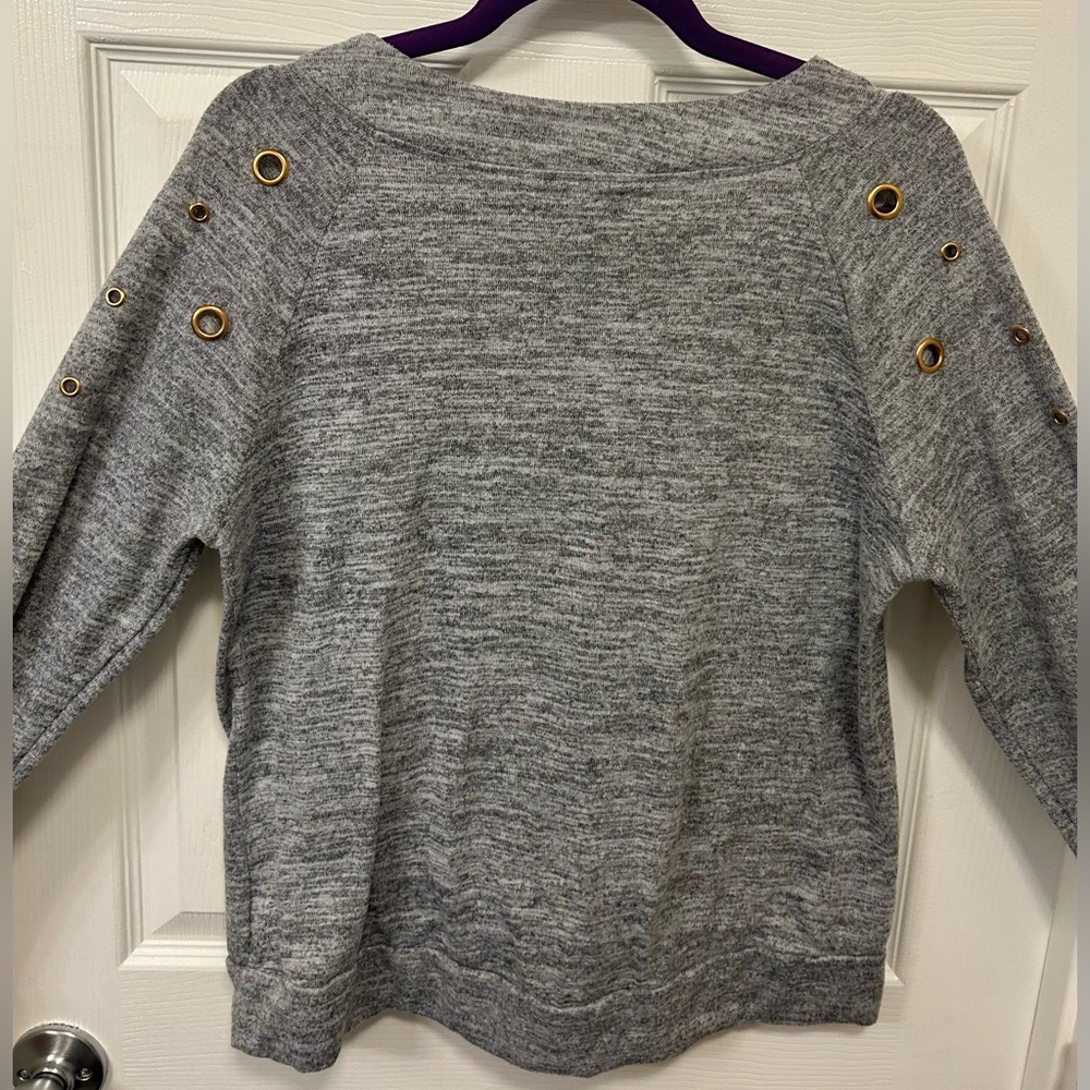 Always Indigo Grey Light Sweater